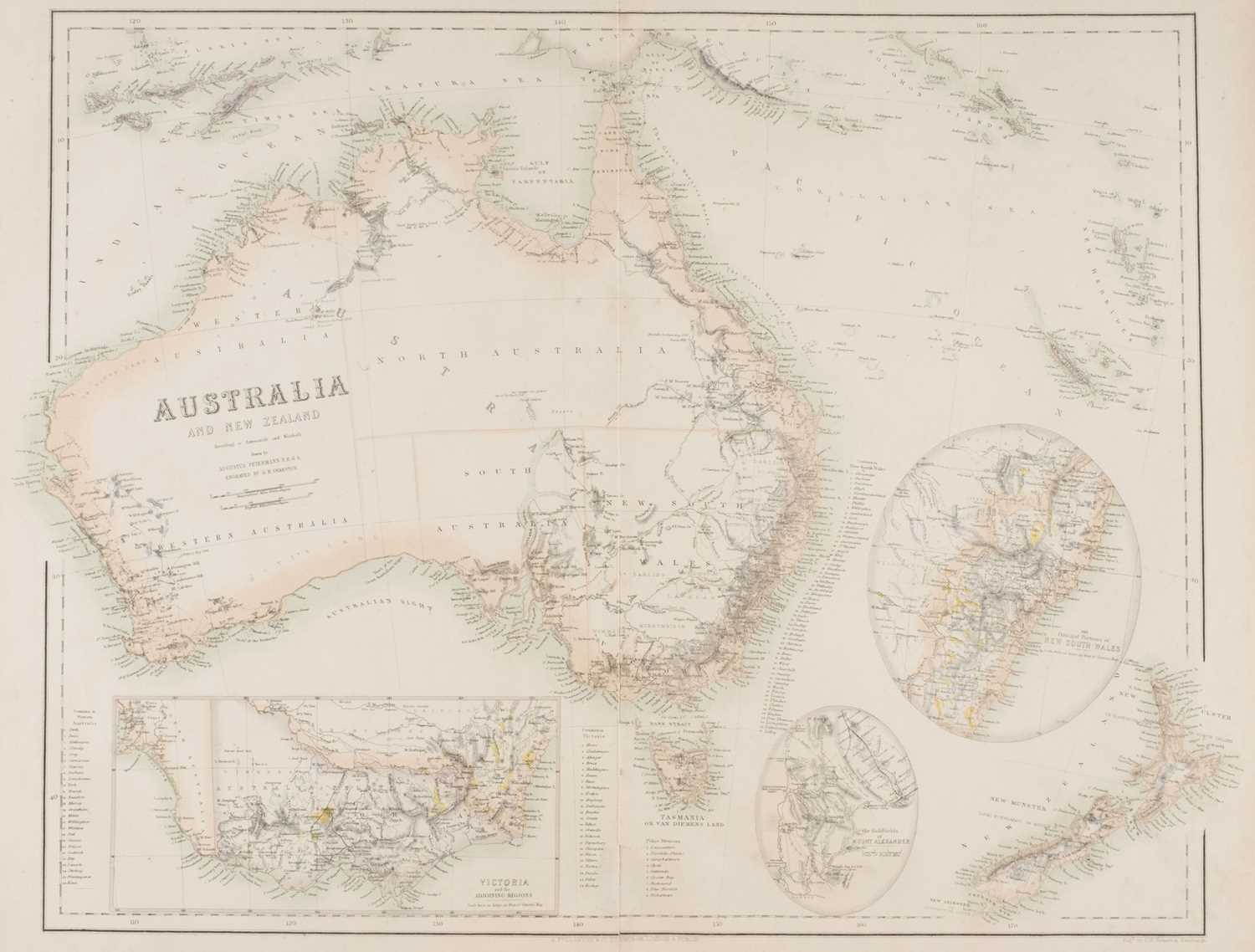 Lot 13 - Fullarton (A. & Co. publisher). The Royal Illustrated Atlas of Modern Geography, circa 1862