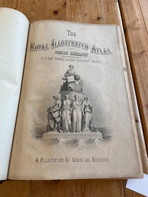 Lot 13 - Fullarton (A. & Co. publisher). The Royal Illustrated Atlas of Modern Geography, circa 1862