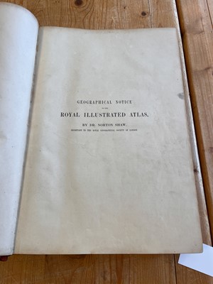Lot 13 - Fullarton (A. & Co. publisher). The Royal Illustrated Atlas of Modern Geography, circa 1862
