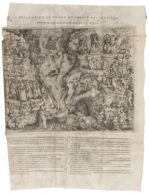 Lot 345 - Lancre (Pierre de). Tableau de L'Inconstance des Mauvais Anges et Demons, 2nd edition, 1613