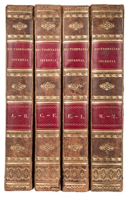 Lot 337 - Collin de Plancy (Jacques). Dictionnaire Infernal, 4 vols, 2nd edition, 1825-26