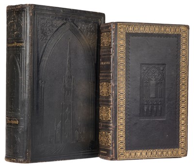 Lot 307 - Cathedral Bindings. The Book of Common Prayer, New York, 1843, & London, 1809