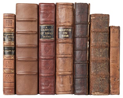 Lot 222 - Fuller (Thomas). Two sermons, 1654, and other mostly 17th-century religious works