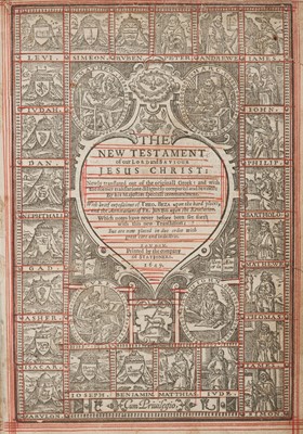 Lot 218 - Bible [English]. [The Holy Bible: containing the Old Testament and the New..., London, 1649]