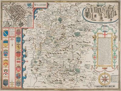Lot 501 - Wiltshire. Speed (John), Wilshire, circa 1616