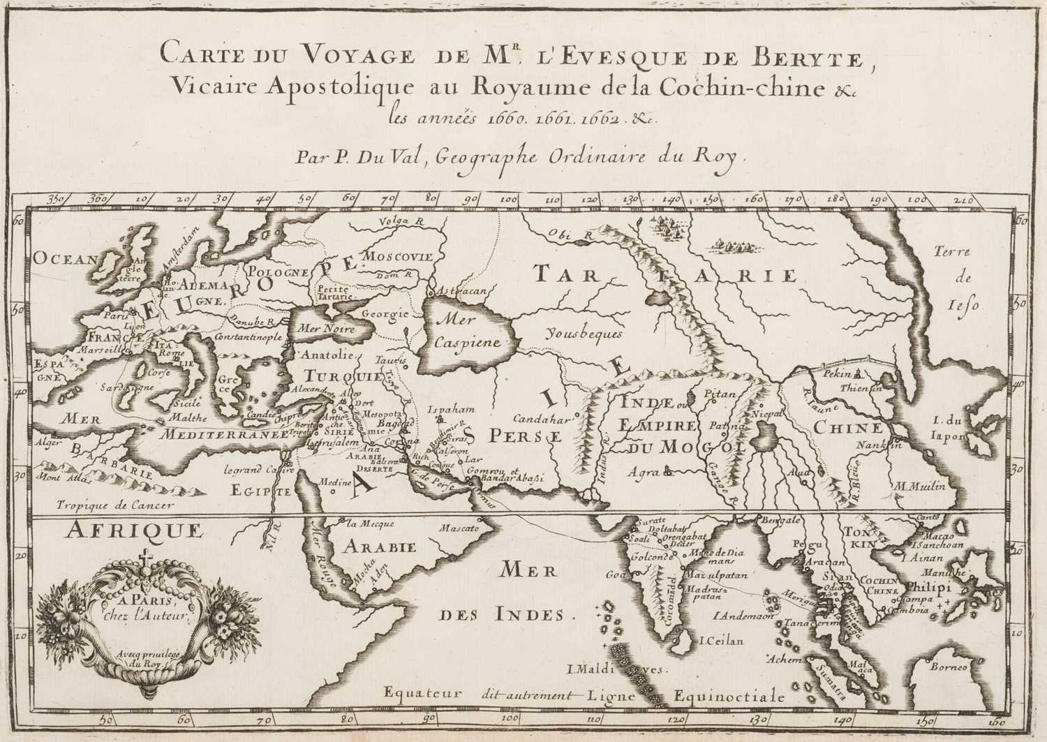 Lot 12 - Du Val (Pierre). Diverses Cartes et Tables pour la Geographie Ancienne, [1666-circa 1669]