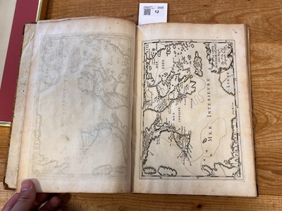 Lot 12 - Du Val (Pierre). Diverses Cartes et Tables pour la Geographie Ancienne, [1666-circa 1669]