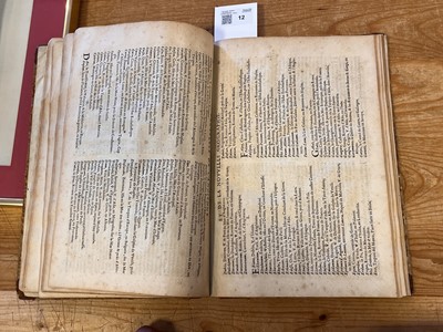 Lot 12 - Du Val (Pierre). Diverses Cartes et Tables pour la Geographie Ancienne, [1666-circa 1669]