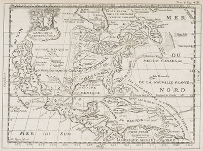 Lot 20 - La Croix (Antoine Phérotée de). Nouvele Metode Pour Aprendre la Geographie Universele, 1705