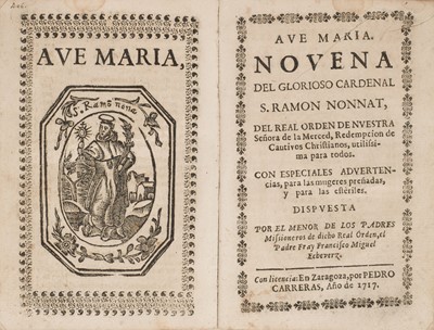 Lot 260 - Echeverz (Francisco Miguel). Platicas doctrinales, 1st edition, 1717