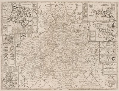 Lot 467 - Northampton, Bedford, Huntingdon & Rutland, P. Lea, circa 1690