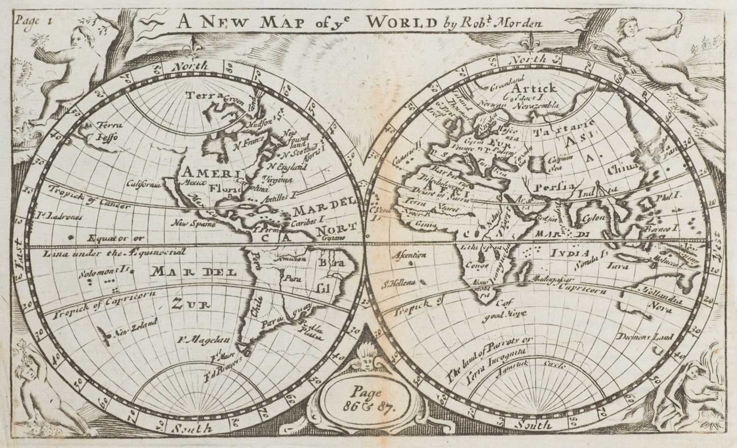 Lot 14 - Gordon (Patrick). Geography Anatomiz'd: or, the Geographical Grammar, 1711, and others