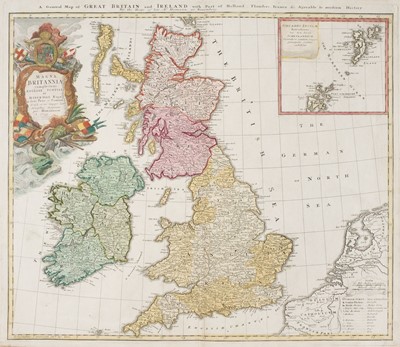 Lot 423 - British Isles. Homann (Johann Baptist, Heirs of), Magna Britannia complectens..., circa 1730