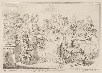 Lot 523 - Caricatures. A collection of approximately 22 prints, 19th century