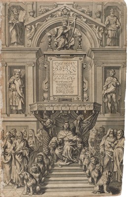Lot 227 - Bible [English]. The Holy Bible containing the Bookes of the Old & New Testament, Cambridge, 1660