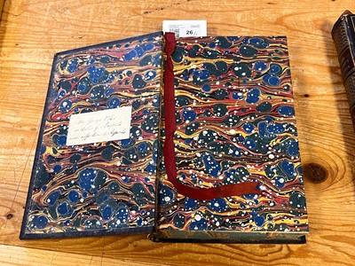 Lot 26 - Nugent (Lady Maria). A Journal of a Voyage to the Island of Jamaica, 1st edition, 1839