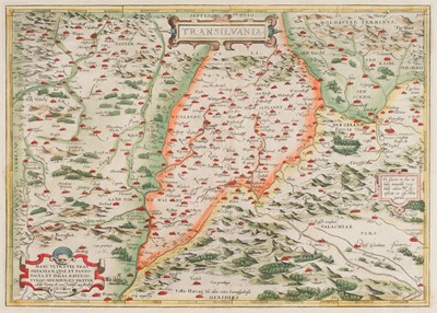 Lot 491 - Transylvania. Ortelius (Abraham), Transilvania, 1571
