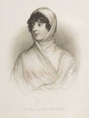 Lot 25 - Nugent (Lady Maria). A Journal and A Voyage to and residence in India, 1st edition, 1839