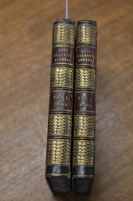 Lot 25 - Nugent (Lady Maria). A Journal and A Voyage to and residence in India, 1st edition, 1839