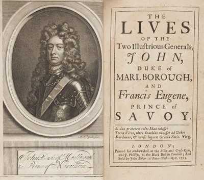 Lot 257 - [Maynwaring, Arthur], The Lives of the Two Illustrious Generals, 1st edition, 1713