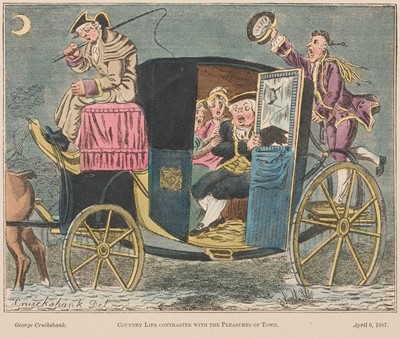 Lot 333 - Cruikshank (Isaac, Robert, & George). The Cruikshank Momus, 1892..., and another