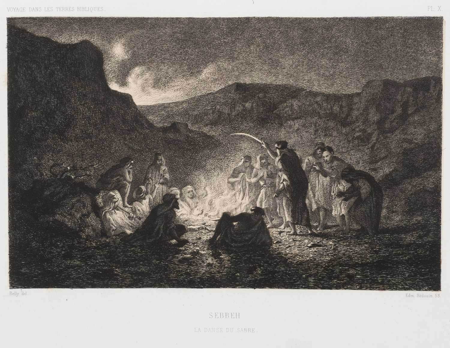 Lot 30 - Saulcy (Louis Félicien Joseph Caignart de). Voyage autour de la Mer Morte. Atlas, 1853