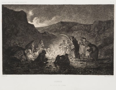 Lot 30 - Saulcy (Louis Félicien Joseph Caignart de). Voyage autour de la Mer Morte. Atlas, 1853