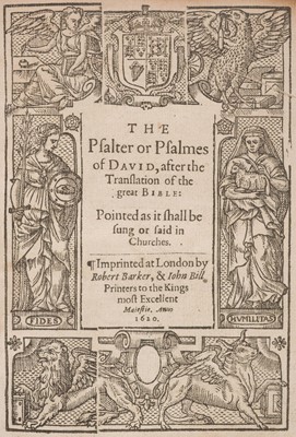 Lot 199 - The Booke of Common Prayer..., 1620