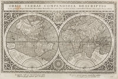 Lot 29 - Ptolemaeus (Claudius). Geografia cioè Descrittione Universale della Terra, 1st Italian edition, 1598