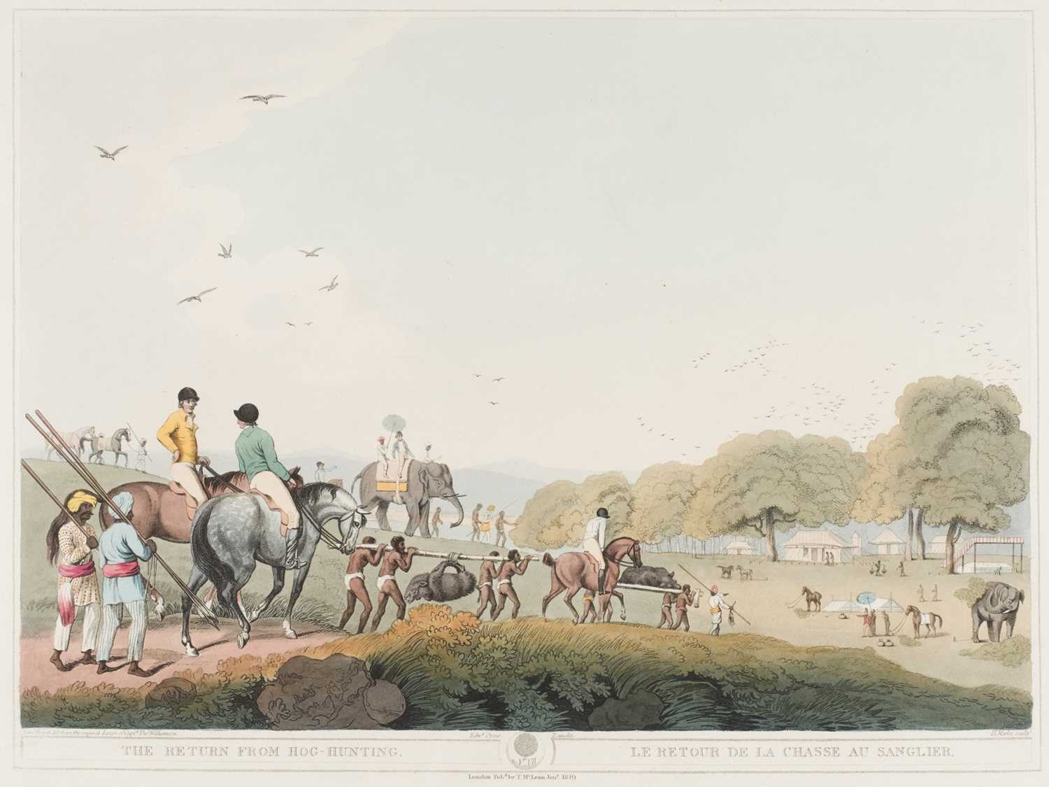 Lot 35 - Williamson (Thomas). Oriental Field Sports..., 1819