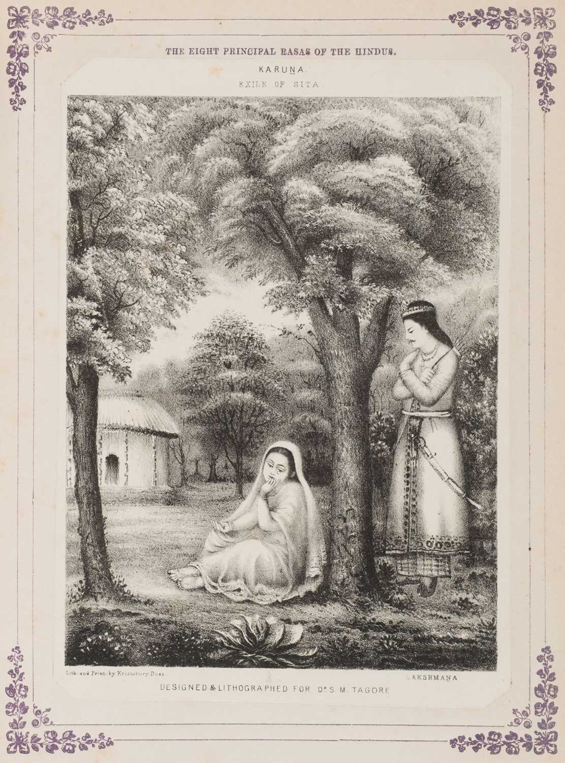 Lot 34 - Tagore (Raja Sourindro Mohun). The Eight Principal Rasas of the Hindus, 1st edition, 1880