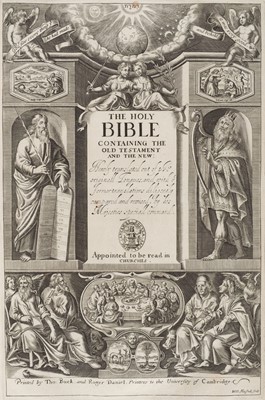 Lot 208 - Bible [English]. The Holy Bible Containing the Old Testament and the New, Cambridge, 1638