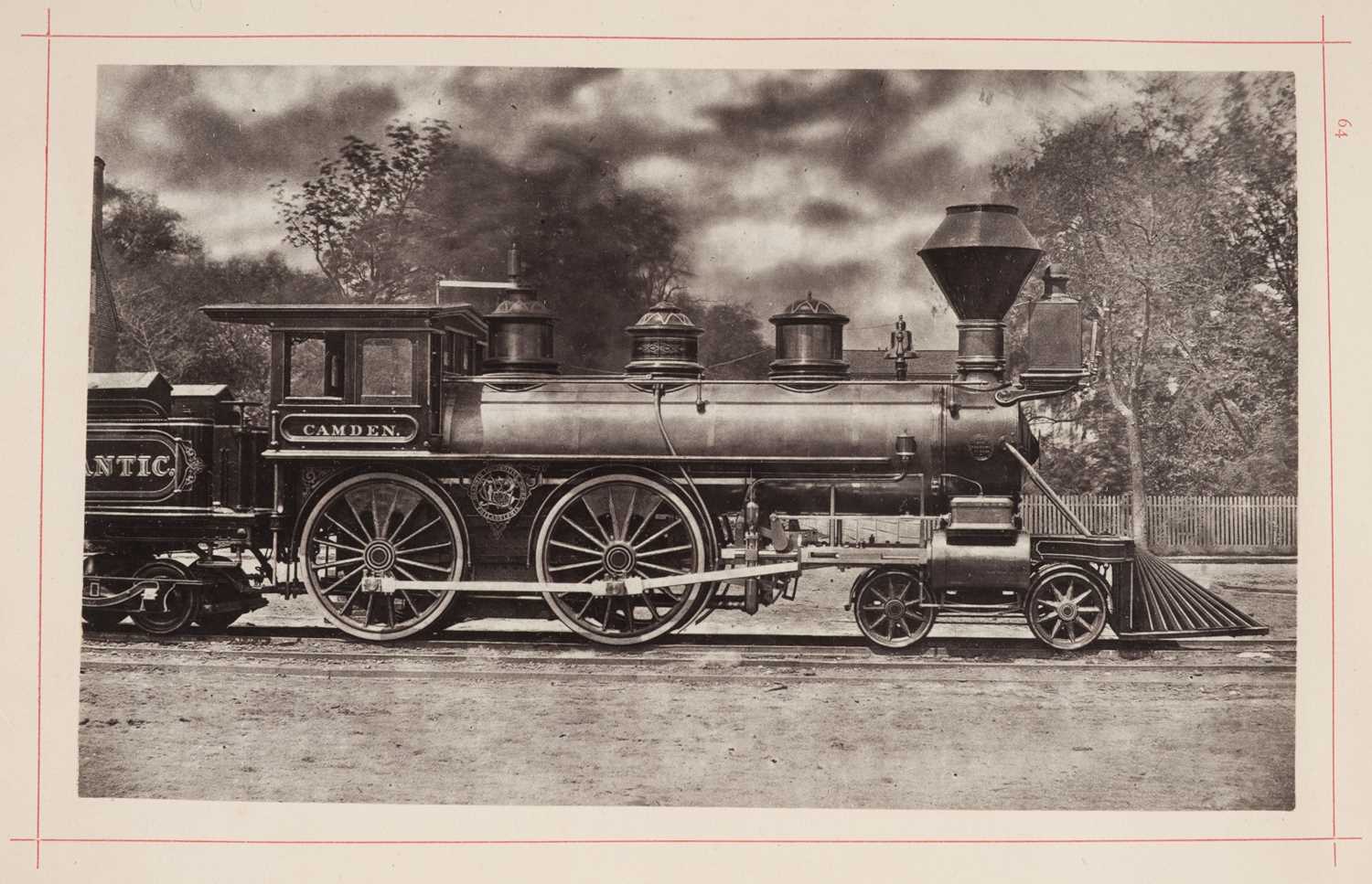Lot 3 - Baldwin Locomotive Works. Illustrated Catalogue of Locomotives..., [1872]