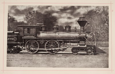 Lot 3 - Baldwin Locomotive Works. Illustrated Catalogue of Locomotives..., [1872]