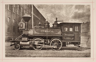 Lot 3 - Baldwin Locomotive Works. Illustrated Catalogue of Locomotives..., [1872]