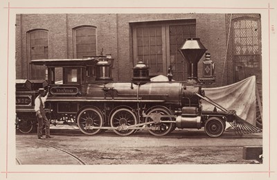 Lot 3 - Baldwin Locomotive Works. Illustrated Catalogue of Locomotives..., [1872]