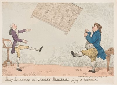 Lot 522 - Caricatures. A collection of 31 caricatures, 18th & 19th century