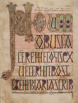 Lot 634 - Lindisfarne Gospels, facsimile limited edition, Lucerne, 2002