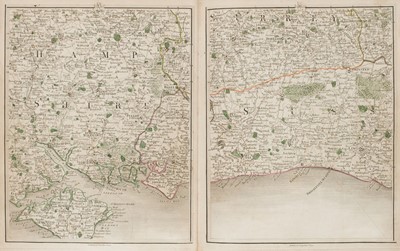 Lot 80 - Cary (John). Cary's New Map of England and Wales, 1794