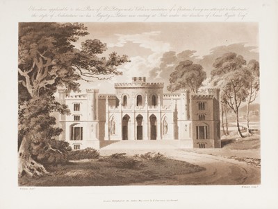 Lot 362 - Elsam (Richard). An Essay on Rural Architecture, 1st edition, 1803, and Plaw, 1st edition, 1795