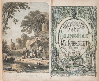 Lot 596 - 1861 Beeton (Isabella). The Book of Household Management, 1st edition in book form, 1861