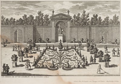 Lot 364 - Le Bouteux (Jean Michel). A collection of 64 etchings of designs for gardens, c. 1675-1691