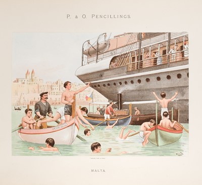 Lot 635 - Lloyd (William Whitelock). P & O Pencillings, circa 1890s, and others
