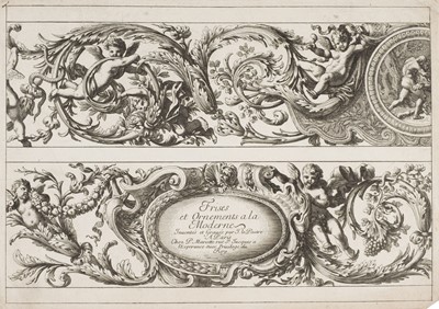 Lot 392 - Le Pautre (Jean). Frises et Ornements a la Moderne, mid-18th century, and others