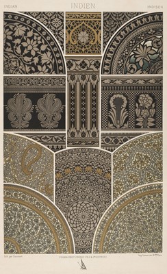 Lot 401 - Racinet (Albert-Charles-Auguste). L’Ornement Polychrome. Cent Planches en Couleurs, circa 1885