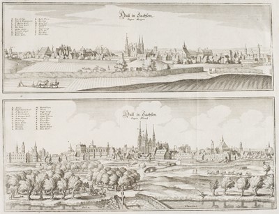 Lot 221 - Zeiller (Martin, and Matthäus Merian). Topographia Saxoniae Inferioris, 1st edition, 1653