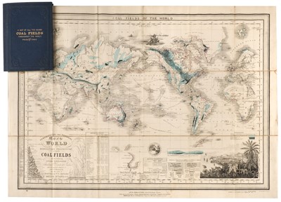 Lot 504 - World. Smith Evans (Henry), Geographical and Physical Map of the World..., 1852