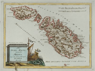 Lot 493 - Von Reilly (Franz J. J.). A collection of 24 maps, circa 1790
