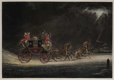 Lot 572 - Reeves (G.). The London and Norwich Mail Coach..., [1827]