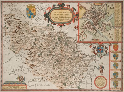Lot 506 - Yorkshire. Speed (John), The West Ridinge of Yorkshire..., circa 1627